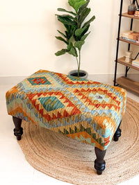 Amber Kilim Bench