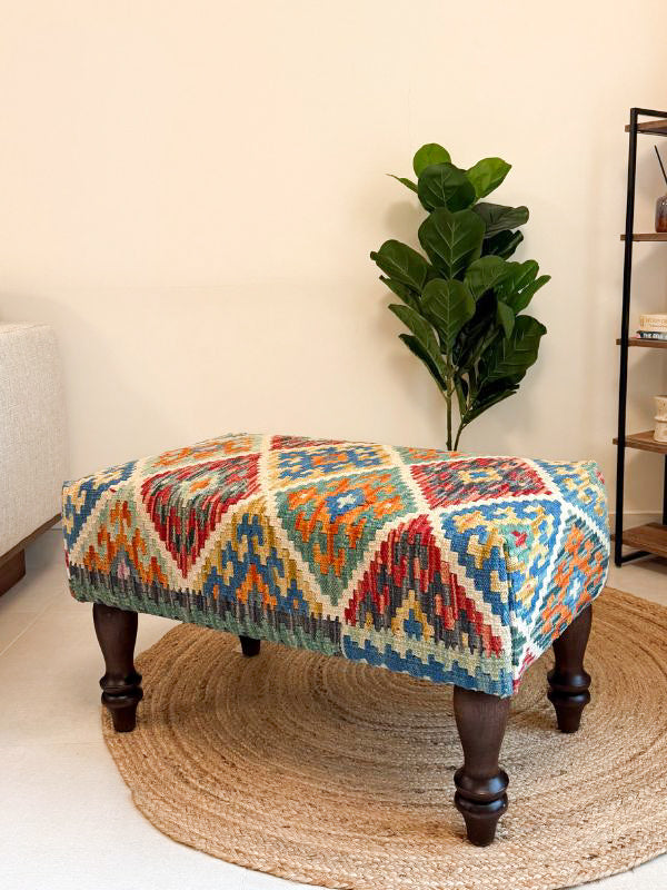 Camille Kilim Bench