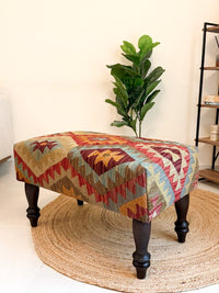 Carmine Kilim Bench