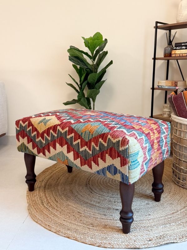 Elara Kilim Bench