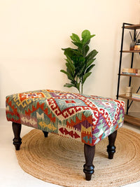 Ember Kilim Bench
