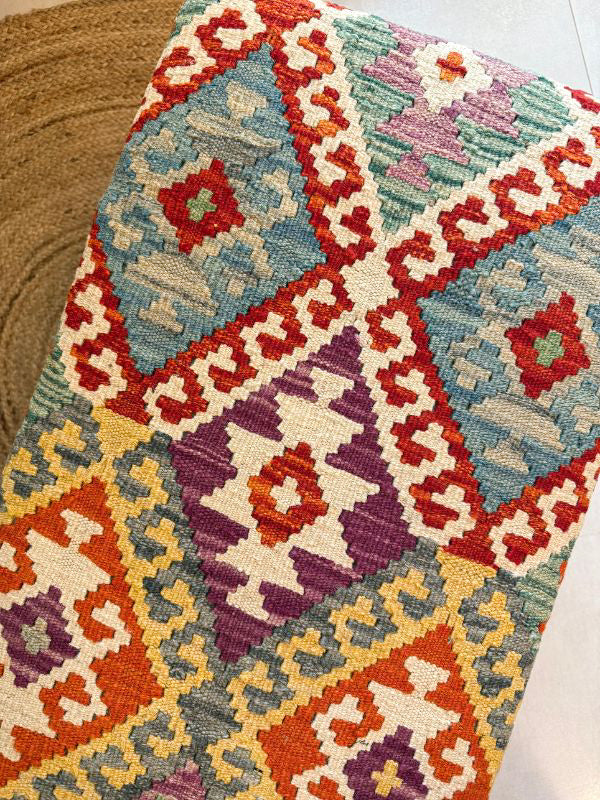 Ember Kilim Bench