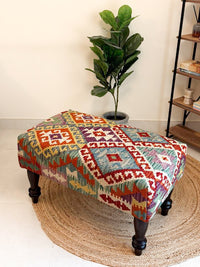 Ember Kilim Bench