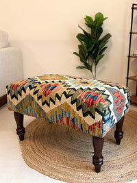 Fleur Kilim Bench