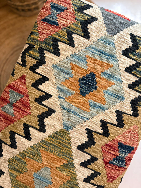Fleur Kilim Bench