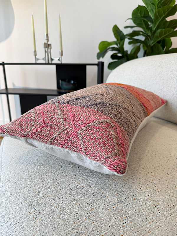 handmade cushion cover, artisanal  zippered cushion covers 