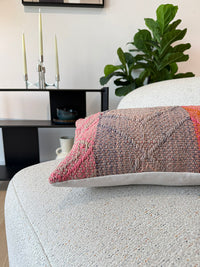 handmade cushion cover, artisanal  zippered cushion covers 