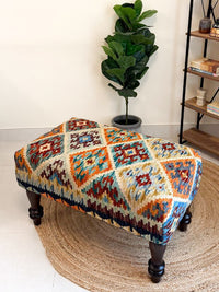 Jade Kilim Bench
