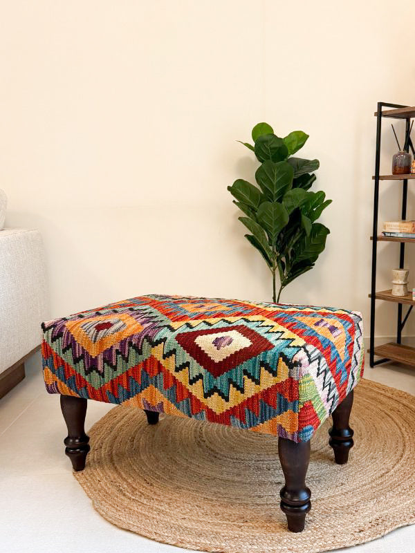 Jasmine Kilim Bench