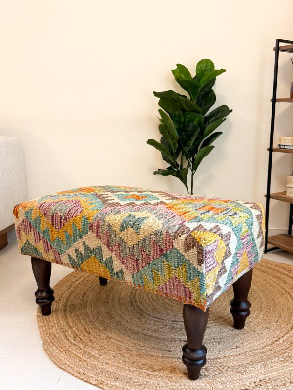 Lush Kilim Bench