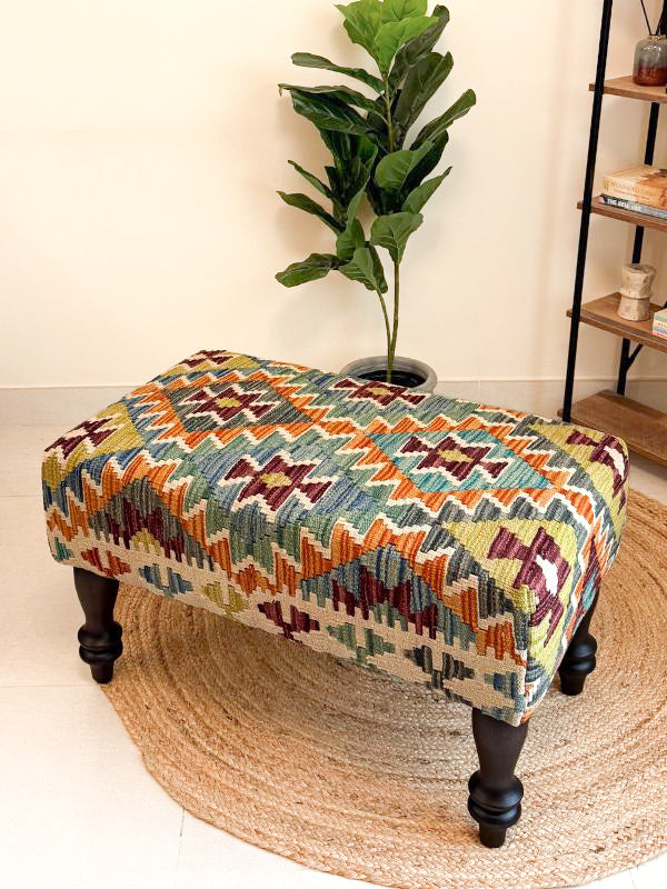 Lyra Kilim Bench