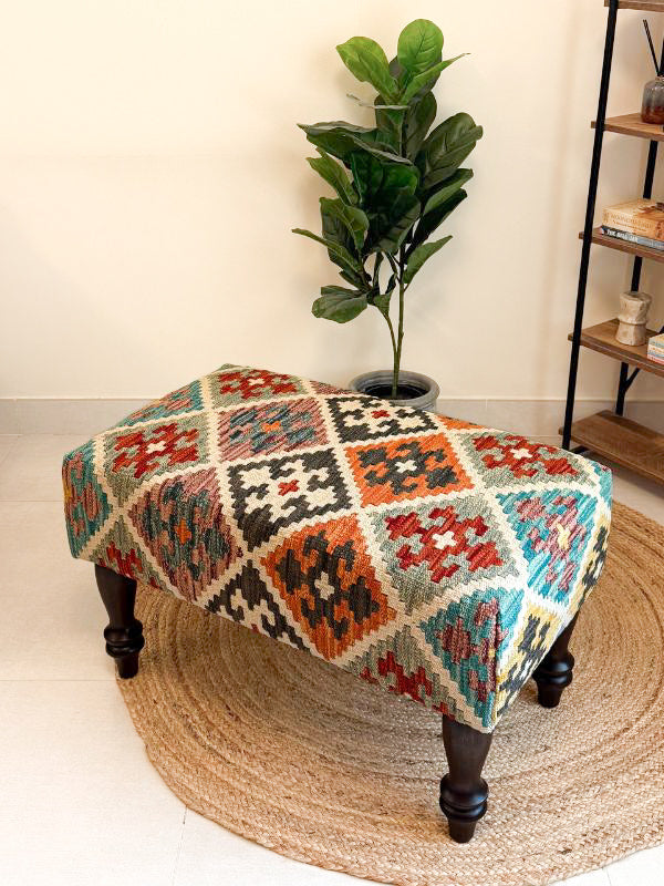 Motif Kilim Bench