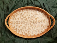 Rattan Trays: Tray 1: Pearl Weave