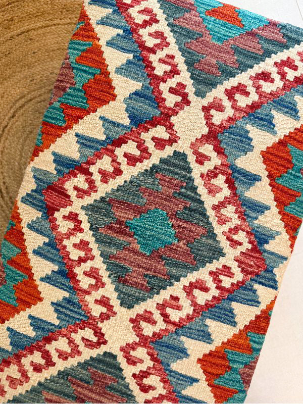 Rouge Kilim Bench