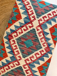 Rouge Kilim Bench