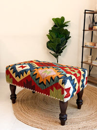Ruby Kilim Bench