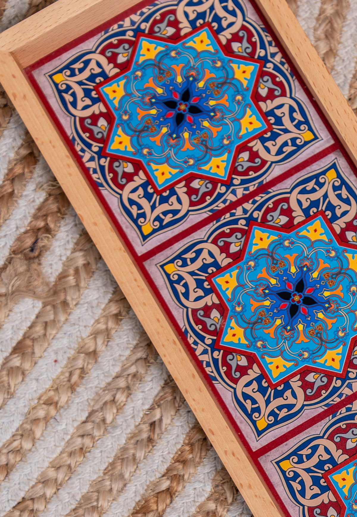 Decorative Printed Wooden Tray