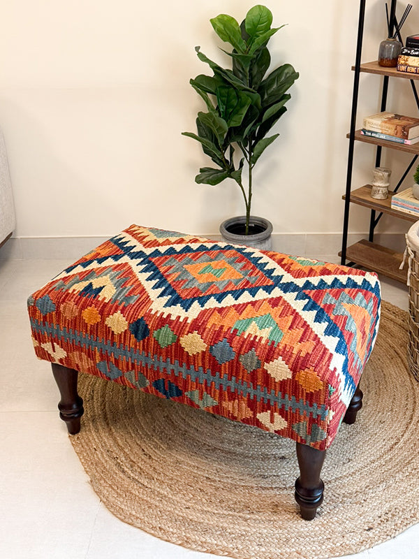 Serra Kilim Bench