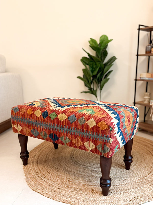 Serra Kilim Bench