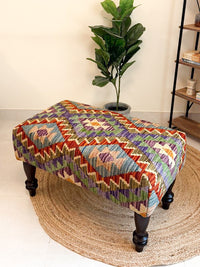 Warp Kilim Bench