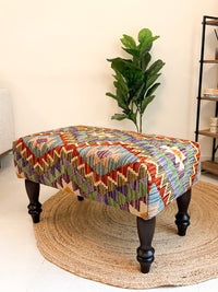 Warp Kilim Bench