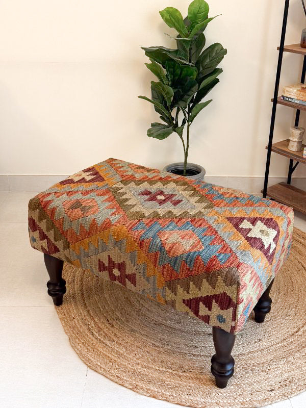 Zephyr Kilim Bench