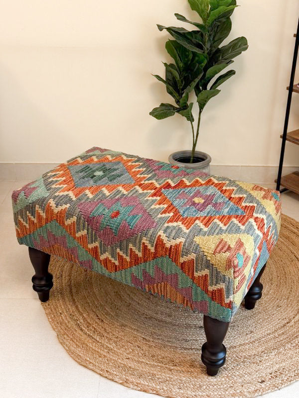 Zora Kilim Bench